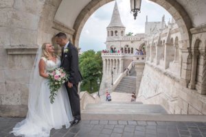 Maxine and Lewis Budapest destination wedding organized by wedding planner, photo: Andrew Buckley