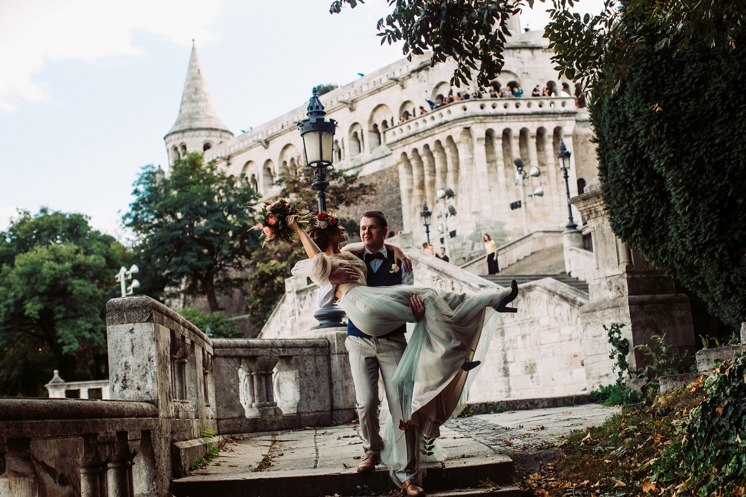 ERussian destinatio wedding in Budapest, photo: Anna Utesheva
