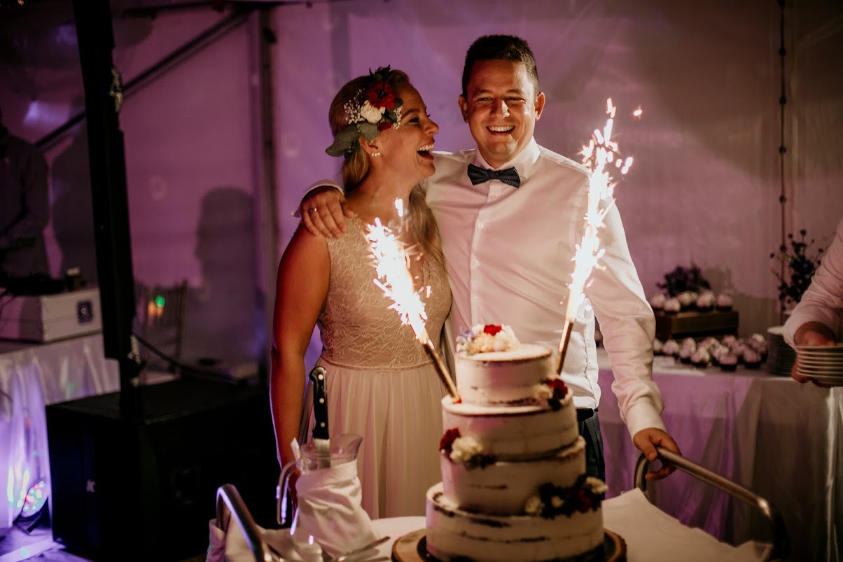 SzZ wedding, bridal cake, photo: LA Pictures